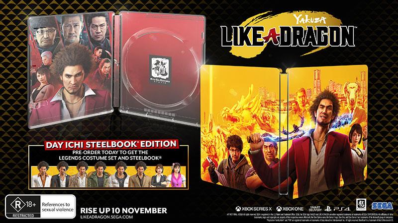 Yakuza: Like a Dragon Day Ichi Steelbook Edition