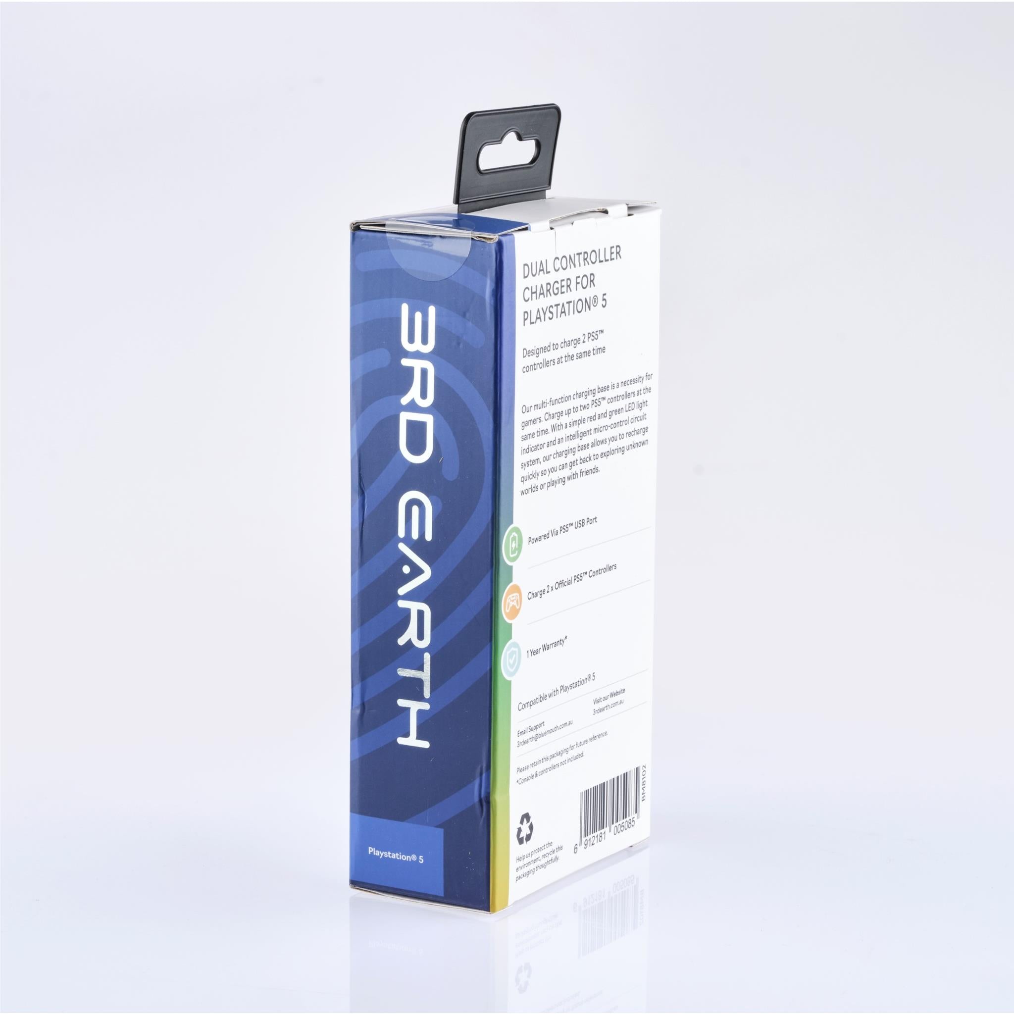 3rd Earth Dual Controller Charger for PlayStation 5™