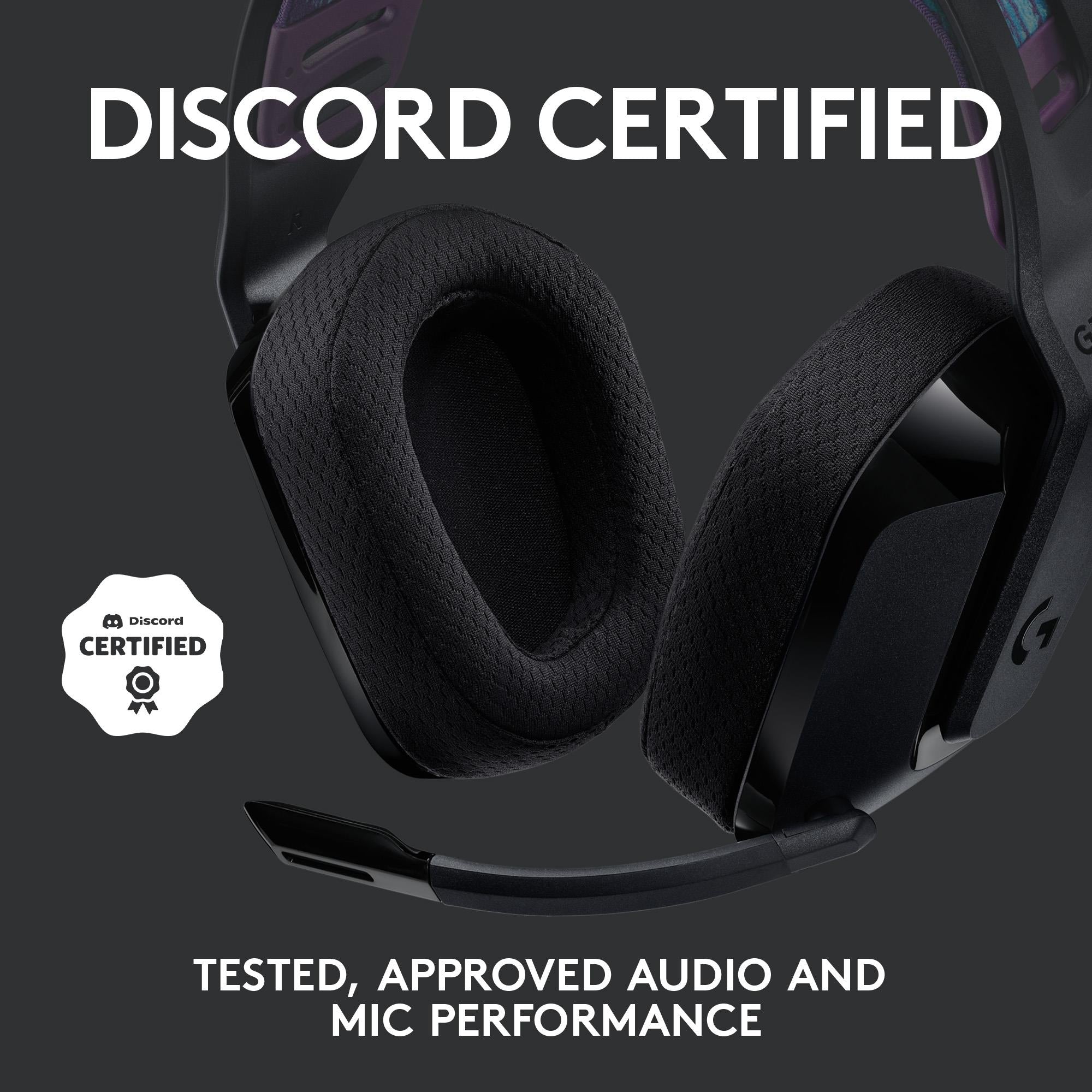 Logitech G535 LIGHTSPEED Wireless Gaming Headset (Black)