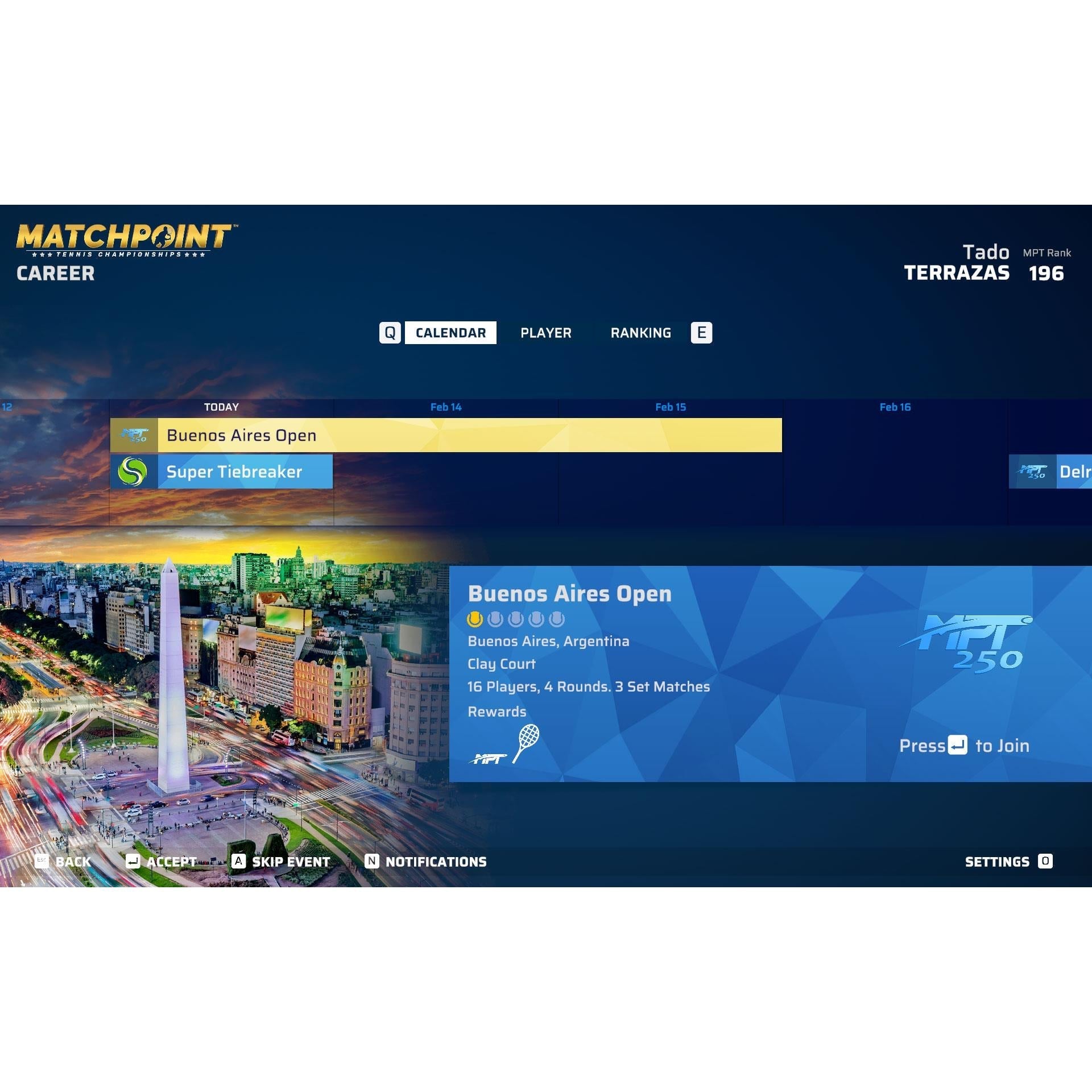 MATCHPOINT Tennis Championships Legends Edition