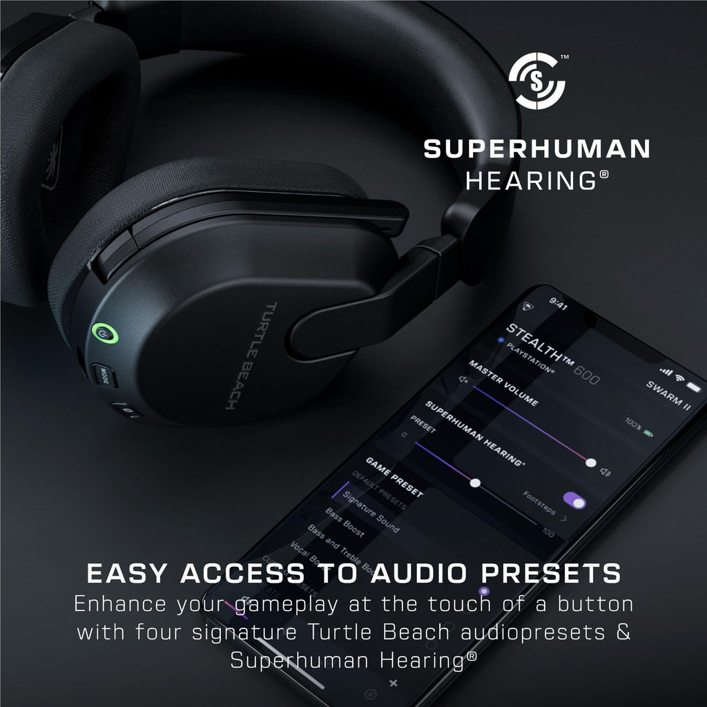 Turtle Beach Stealth 600 Wireless Gaming Headset for PlayStation (Black)
