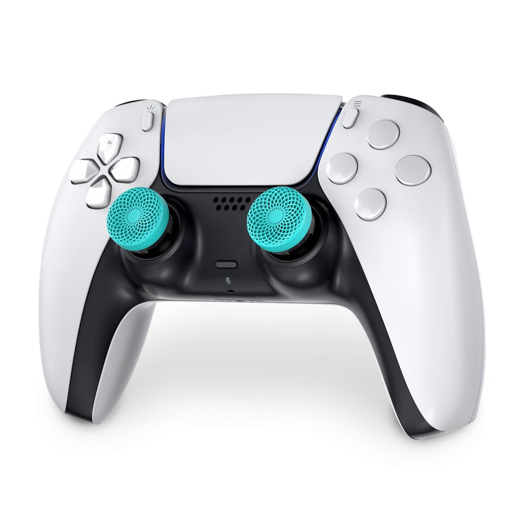 KontrolFreak Action Lotus (Teal Blue/Clear) Kit for PlayStation