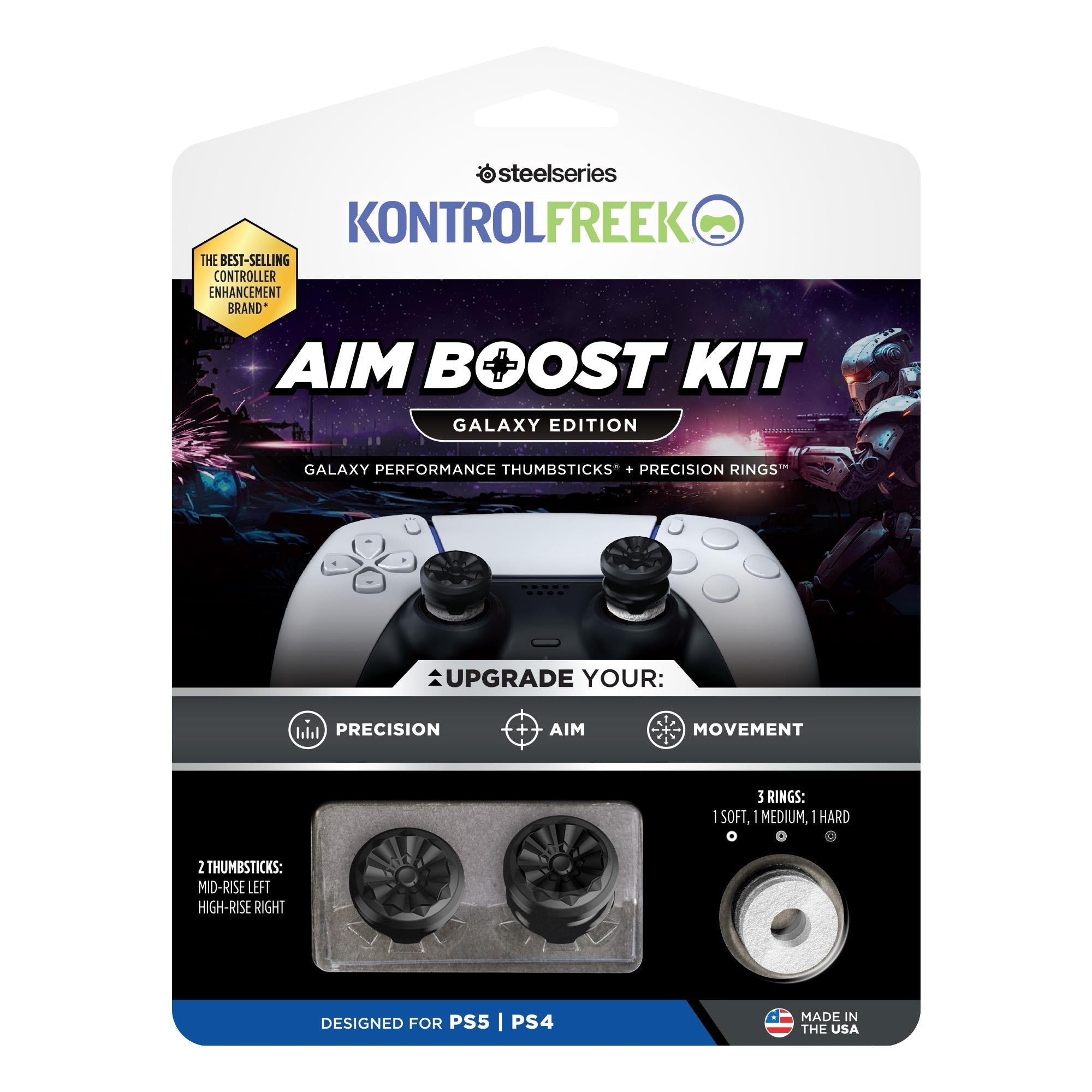 KontrolFreak Galaxy (Black) AimBoost for PlayStation