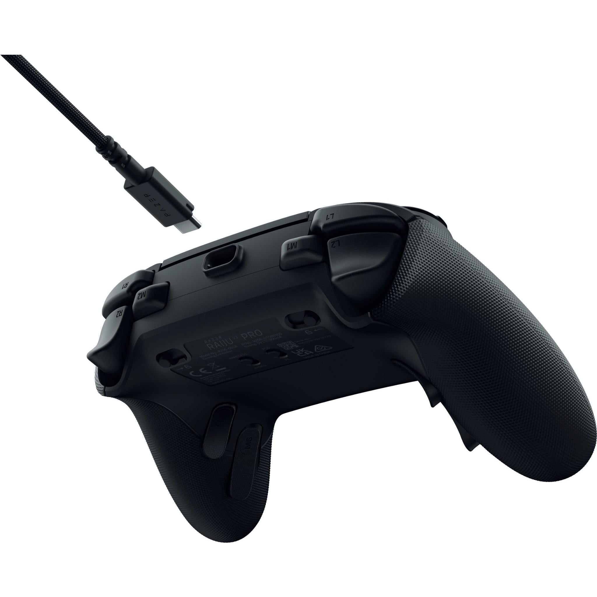 Razer Raiju V3 Pro Wireless Gaming Controller for PlayStation 5 & PC (Black)