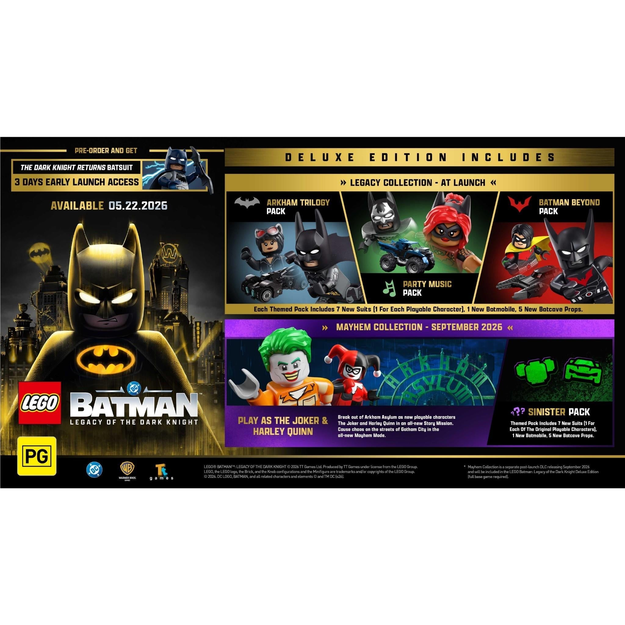 LEGO Batman: Legacy of the Dark Knight Deluxe Edition